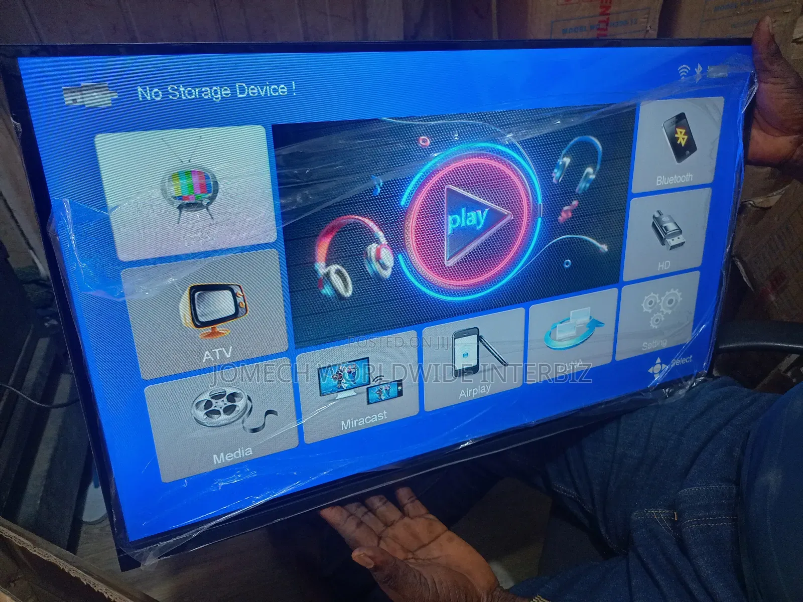 32" Rechargeable Television