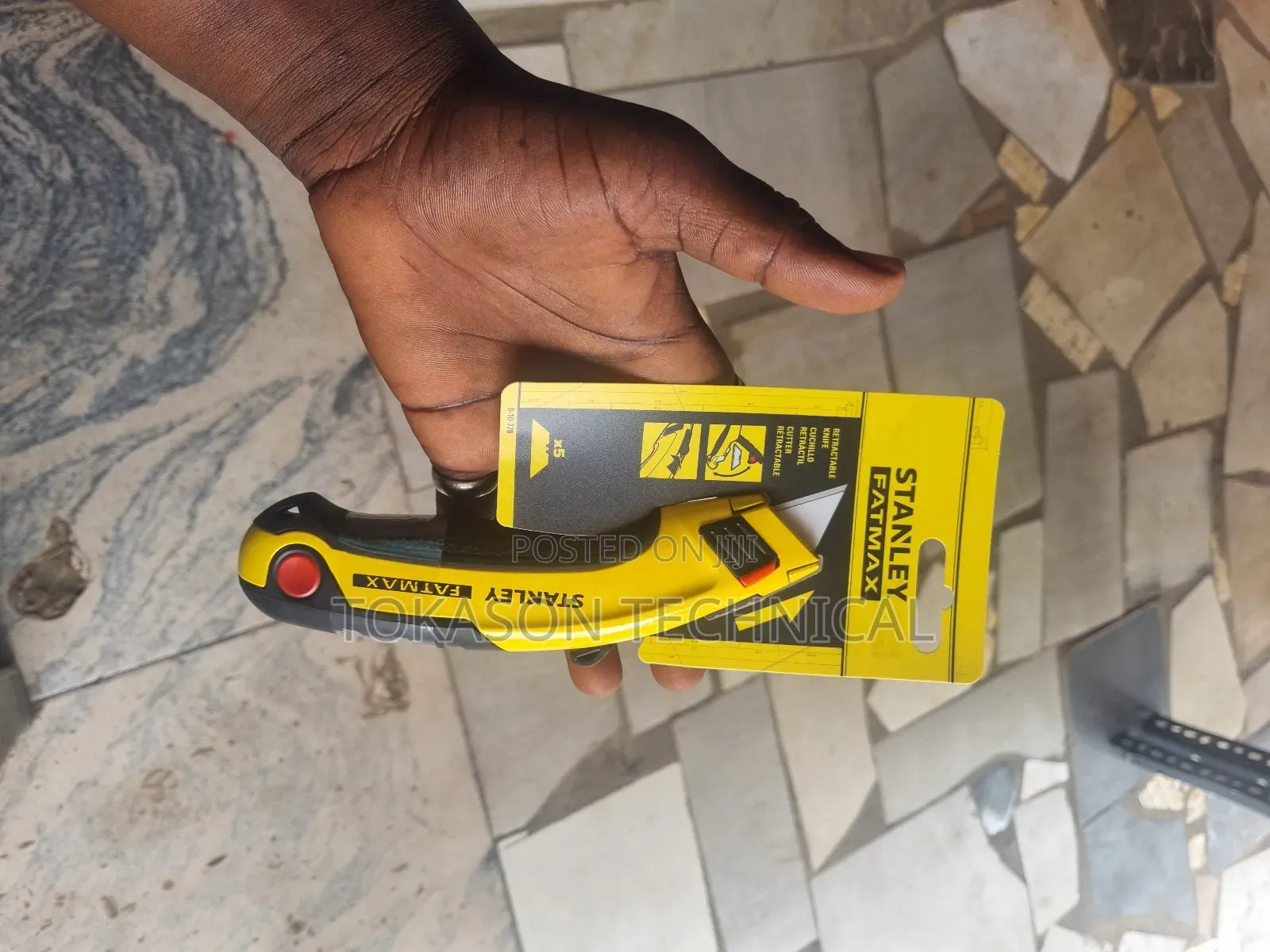 Stanley Fatmax Retractable Utility Knife.