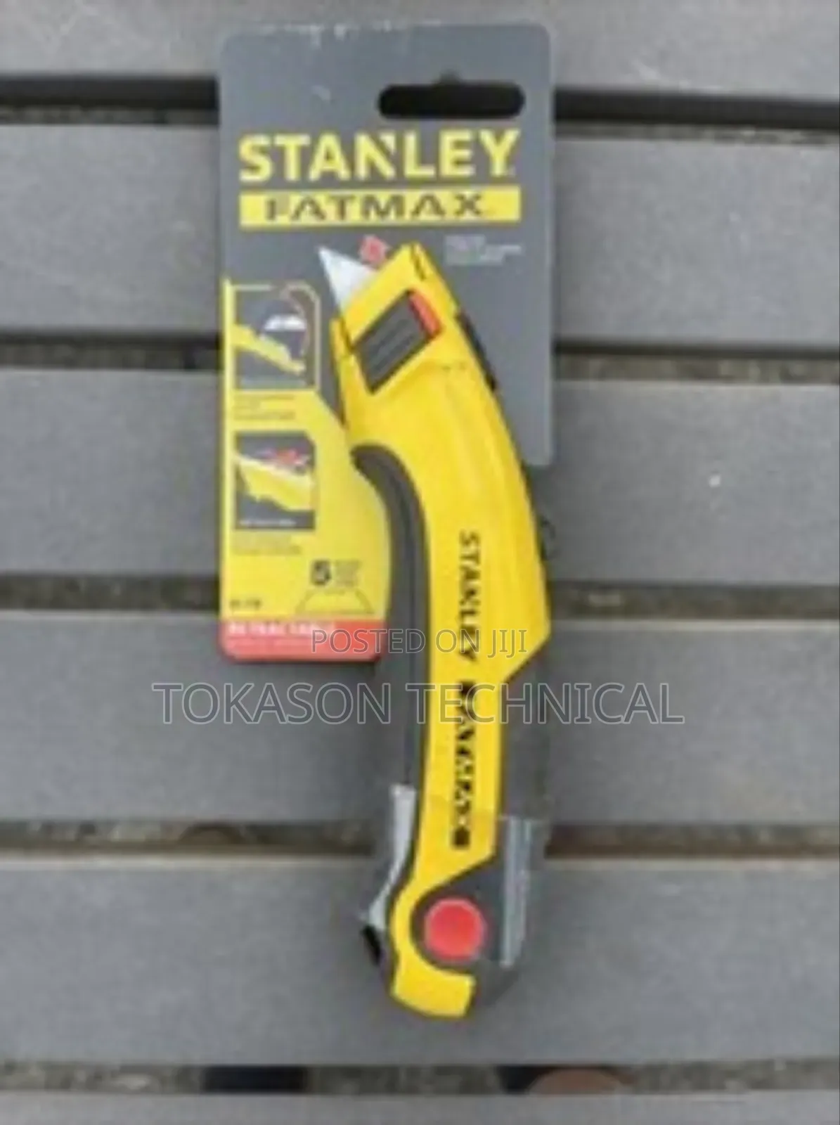 Stanley Fatmax Retractable Utility Knife.