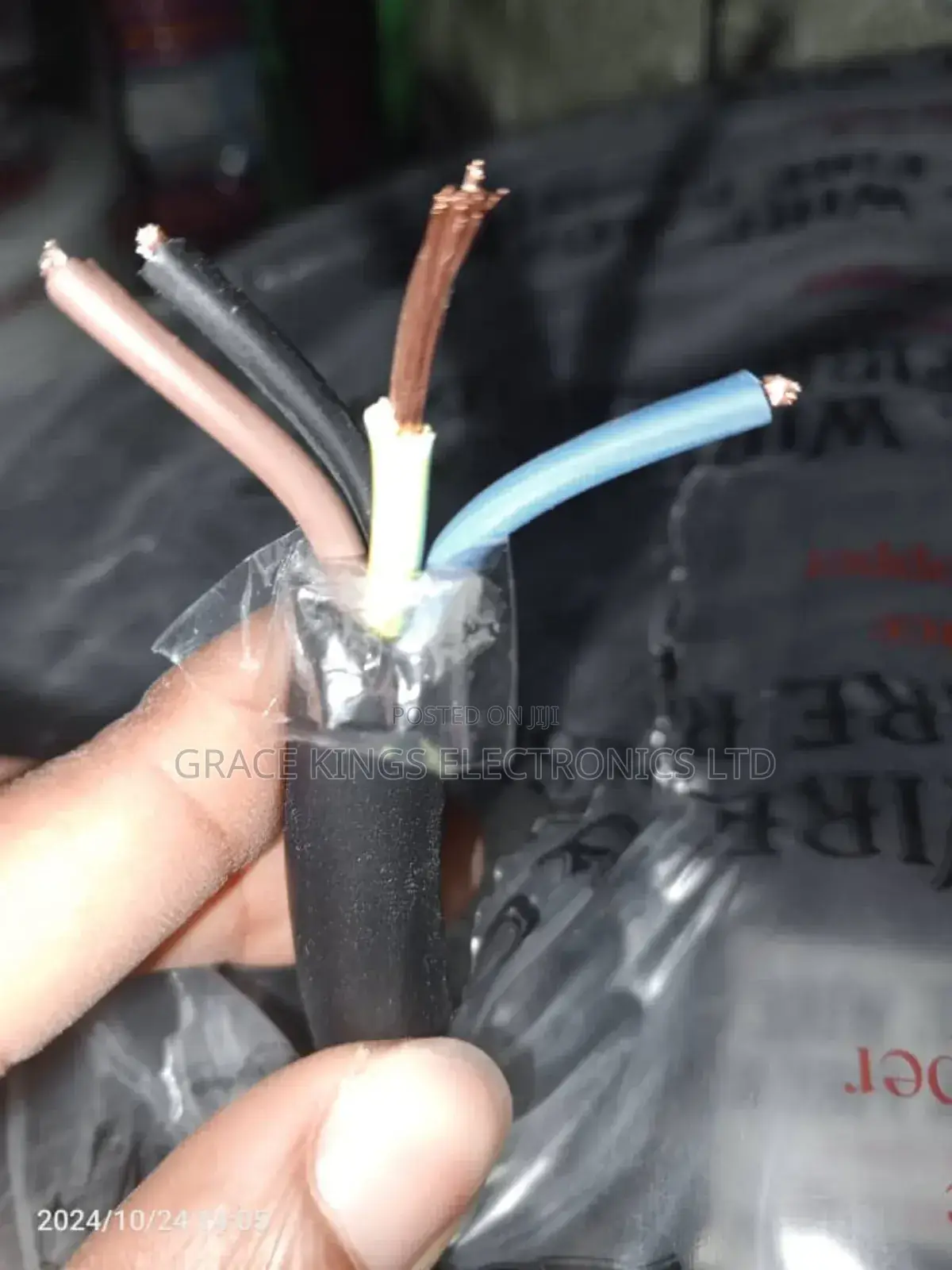 Speaker Cable 1.5mmx4core Nigeria Standard