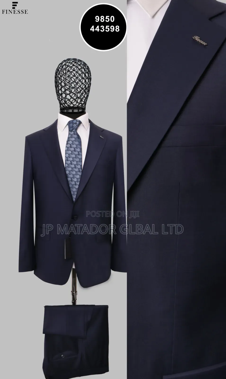 High 💯Quality Finesse Italian Men's Suits.