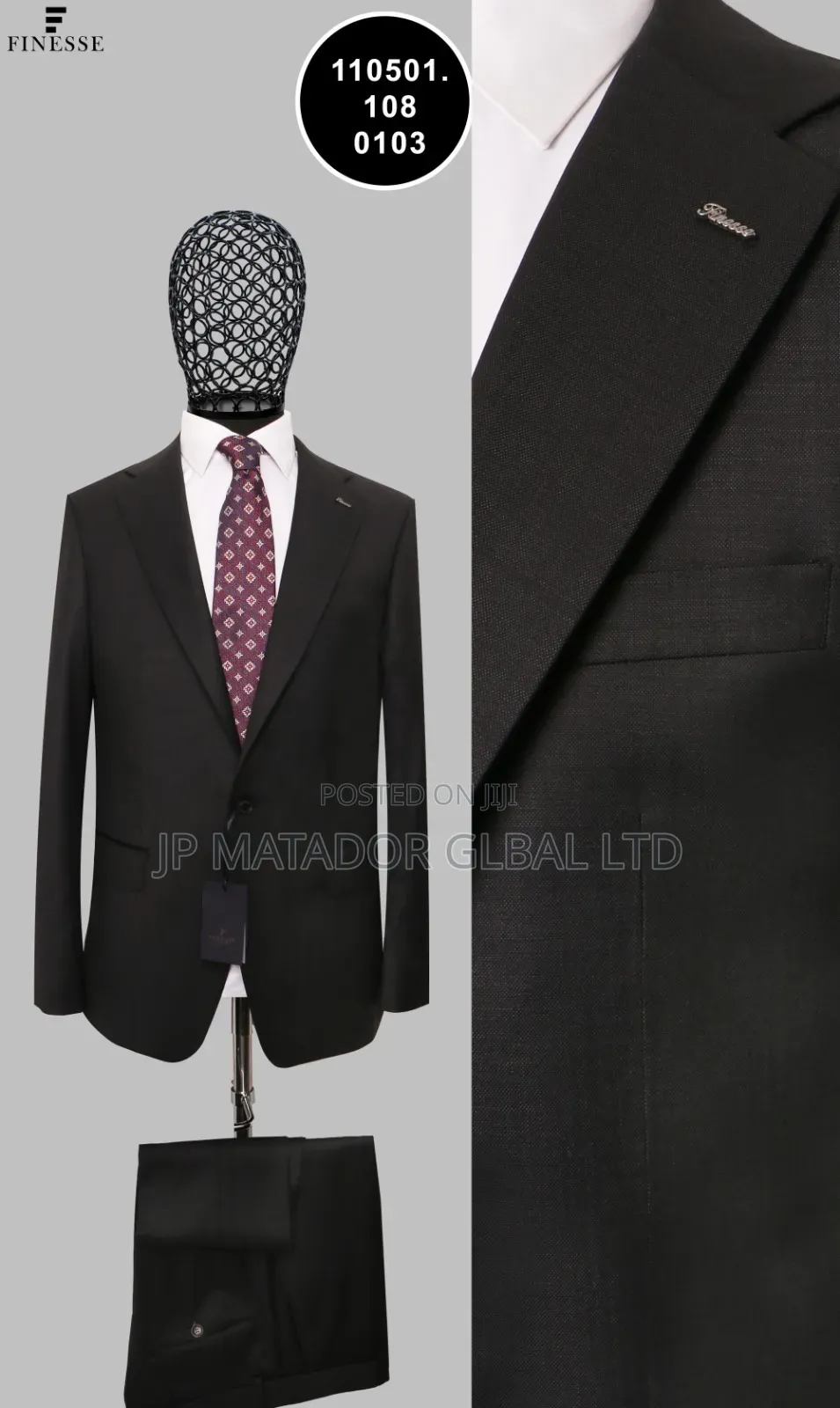 High 💯Quality Finesse Italian Men's Suits.