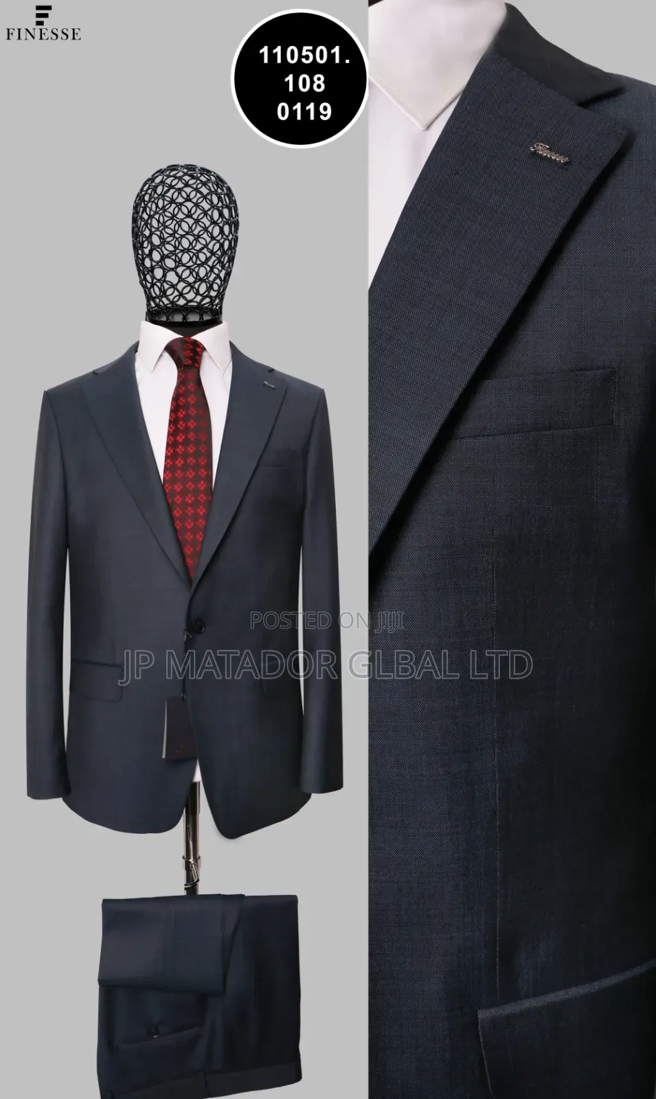 High 💯Quality Finesse Italian Men's Suits.