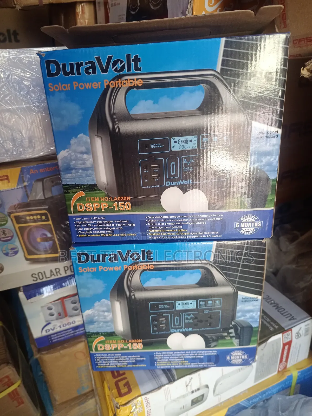 Duravolt 150watts Portable Solar Power Station