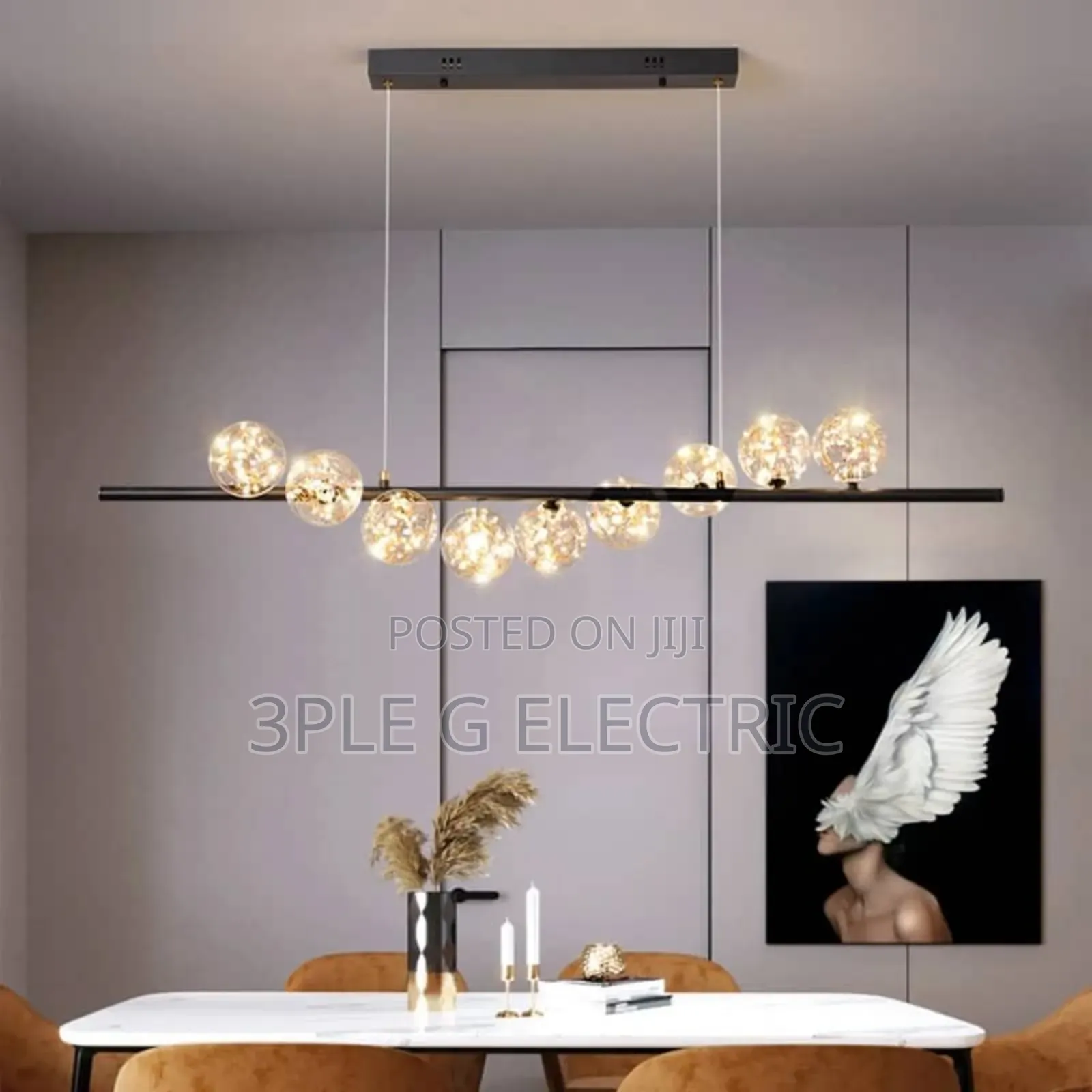 Size 1200mm Long Dropping Chandelier
