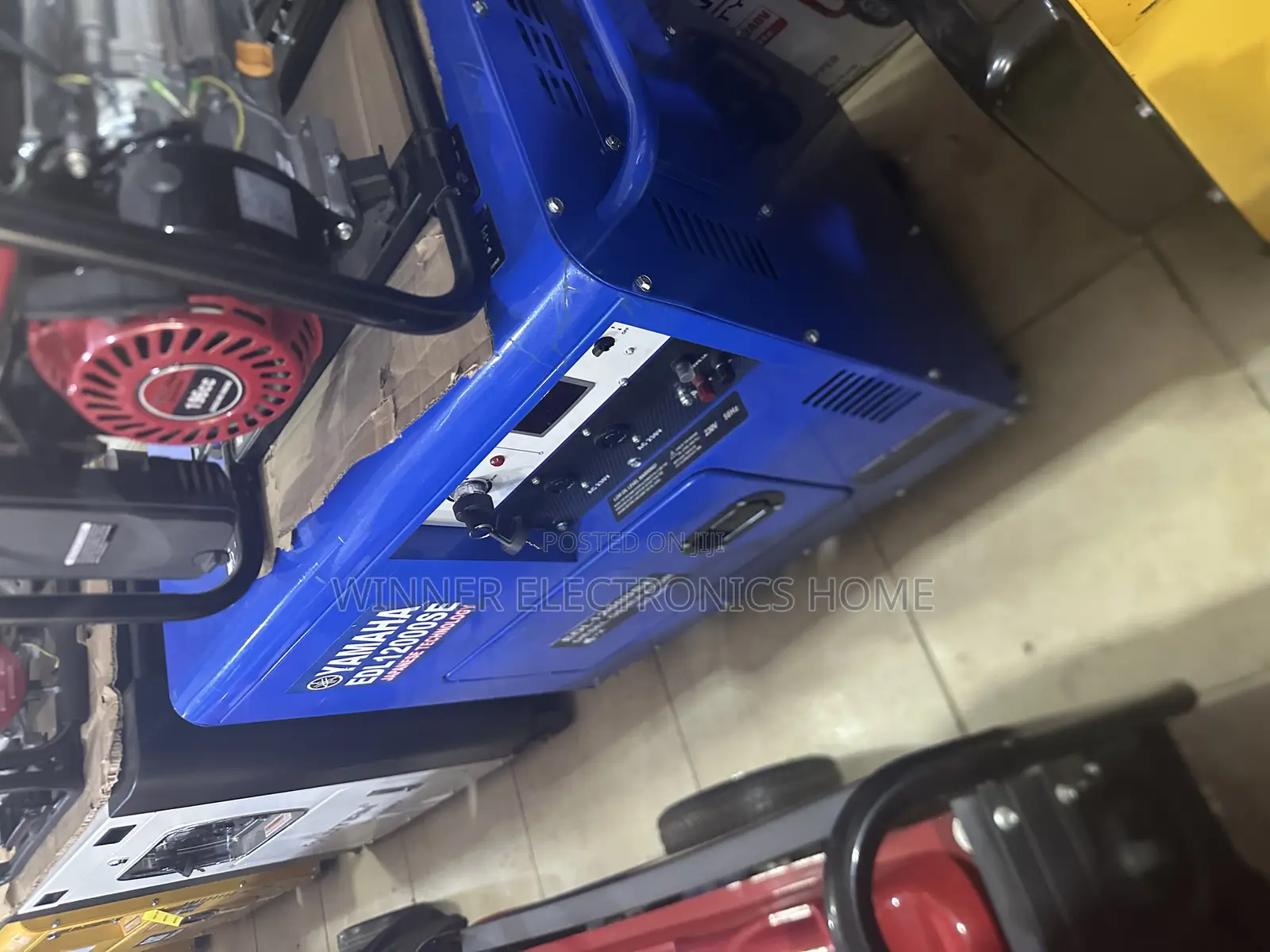 Yamaha 10kva Soundproof Generator Noiseless