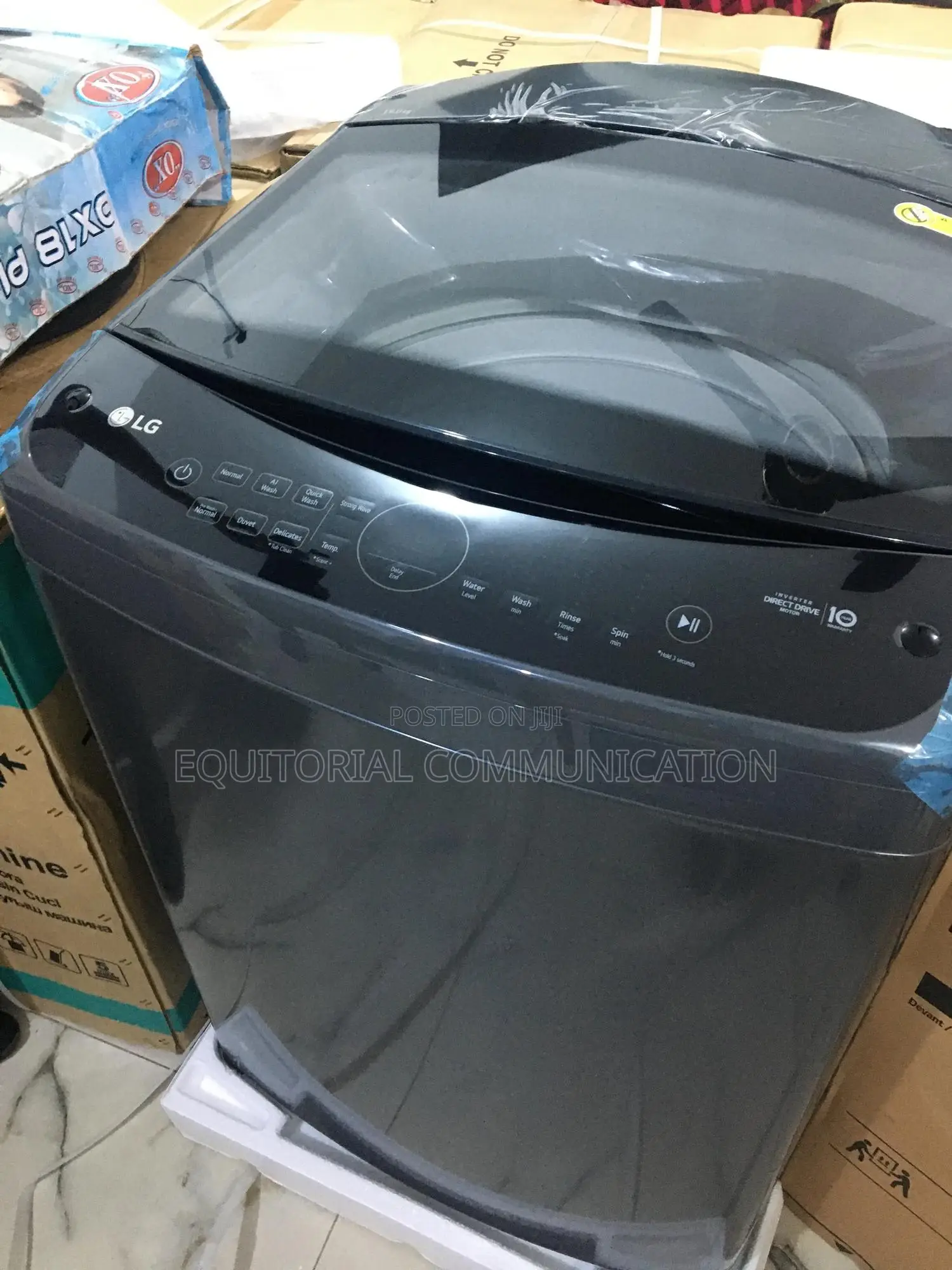 Vibration-Free Lg 19kg Top Loader – Model T19h3sdht2
