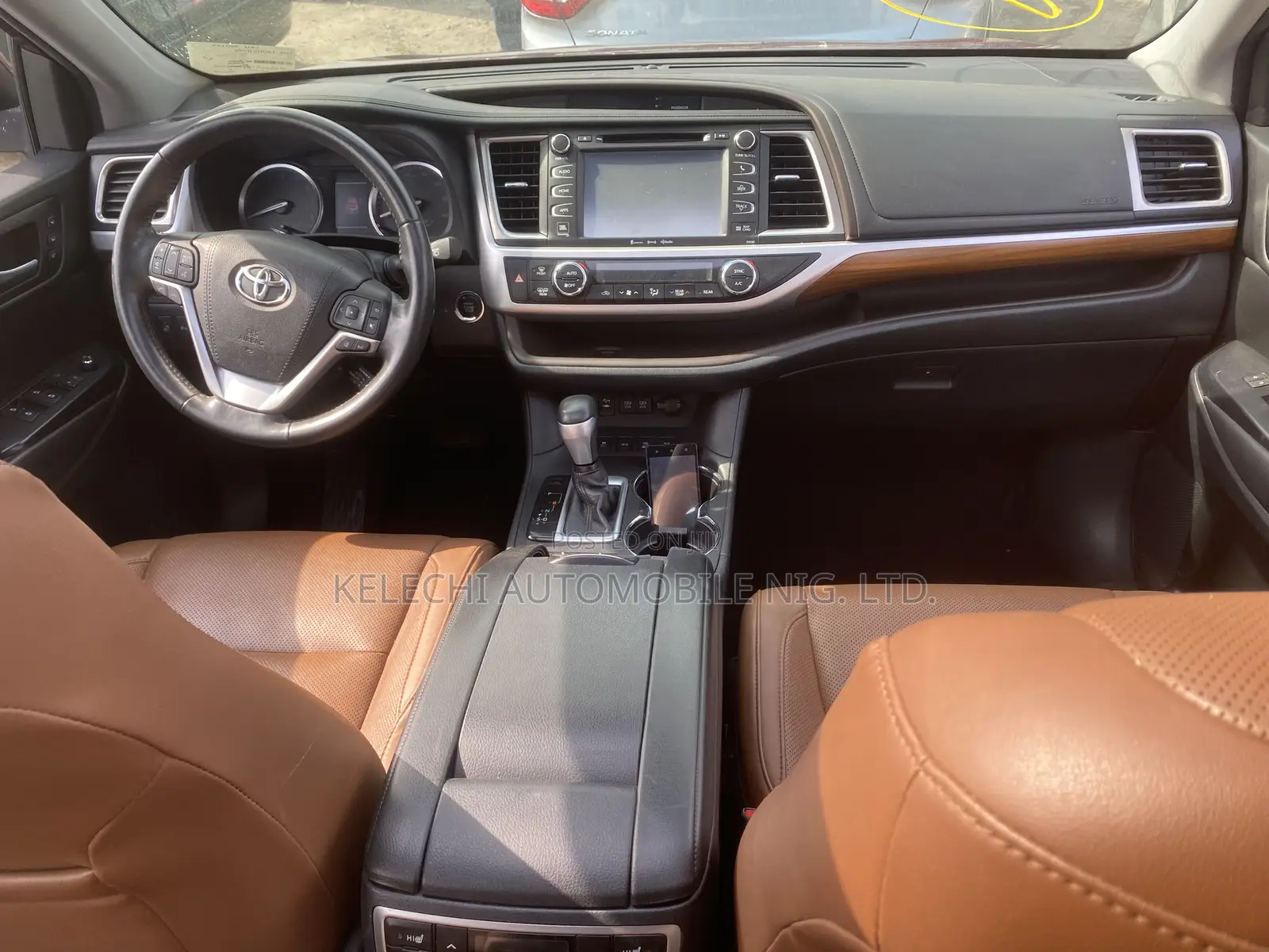 Toyota Highlander Limited Platinum 4x4 V6 (3.5L 6cyl 8A) 2018 Red