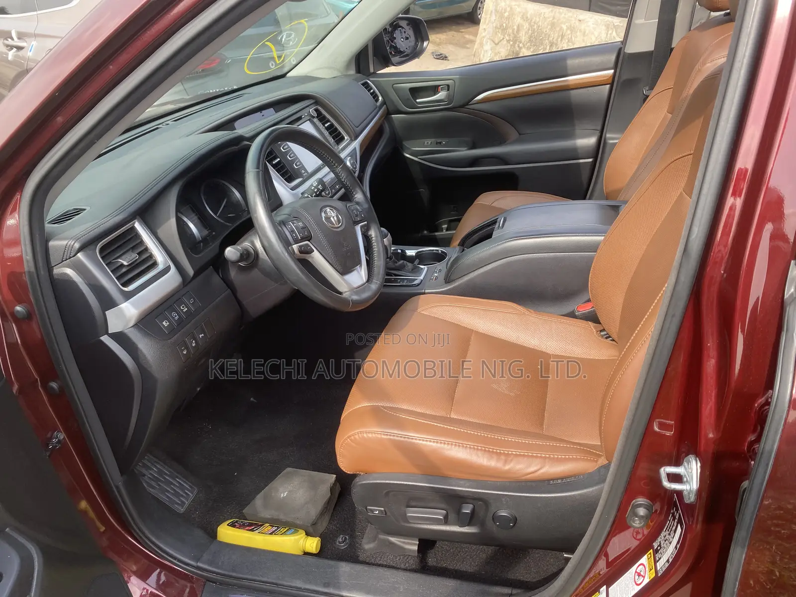 Toyota Highlander Limited Platinum 4x4 V6 (3.5L 6cyl 8A) 2018 Red