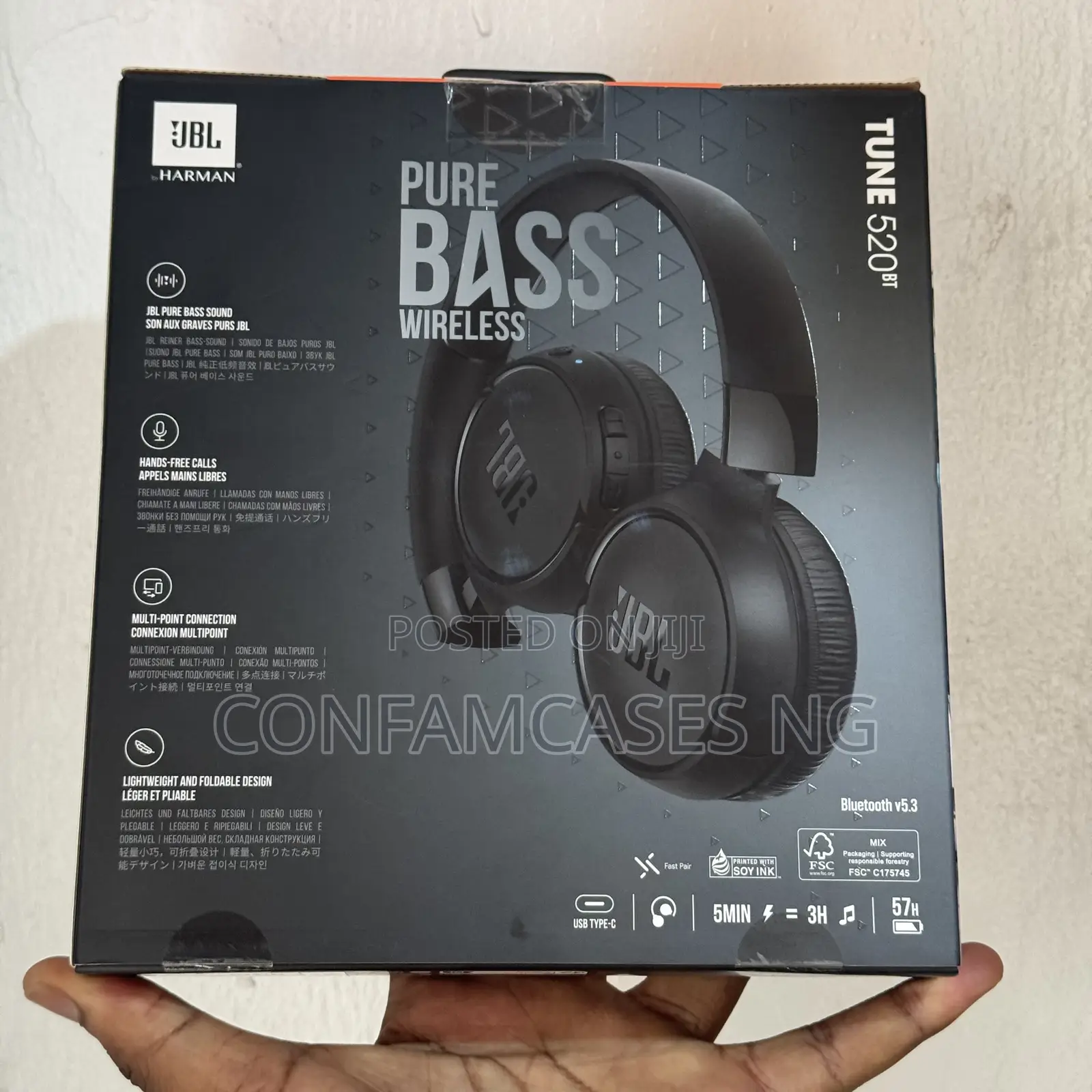 JBL Tune 520bt Headphone