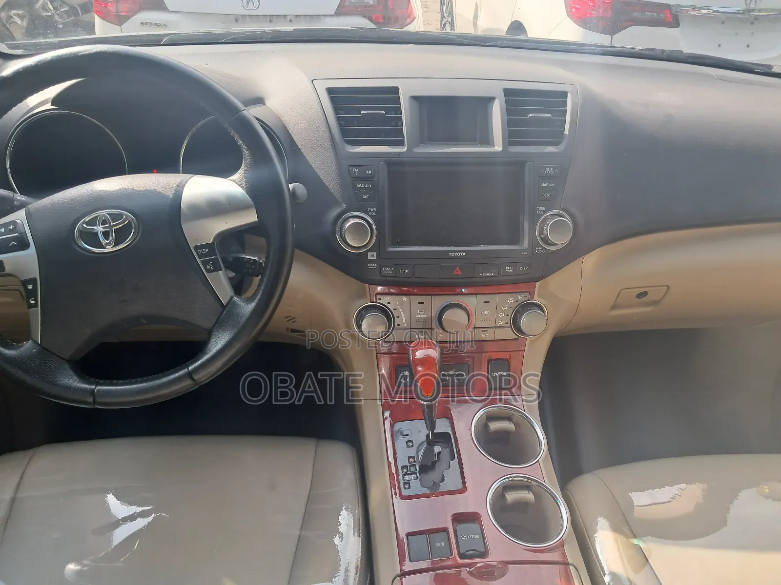 Toyota Highlander Limited 3.5L 2WD 2013 Black