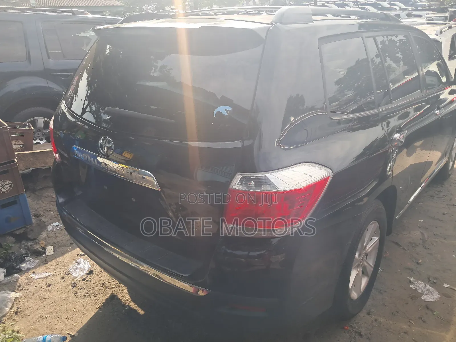 Toyota Highlander Limited 3.5L 2WD 2013 Black