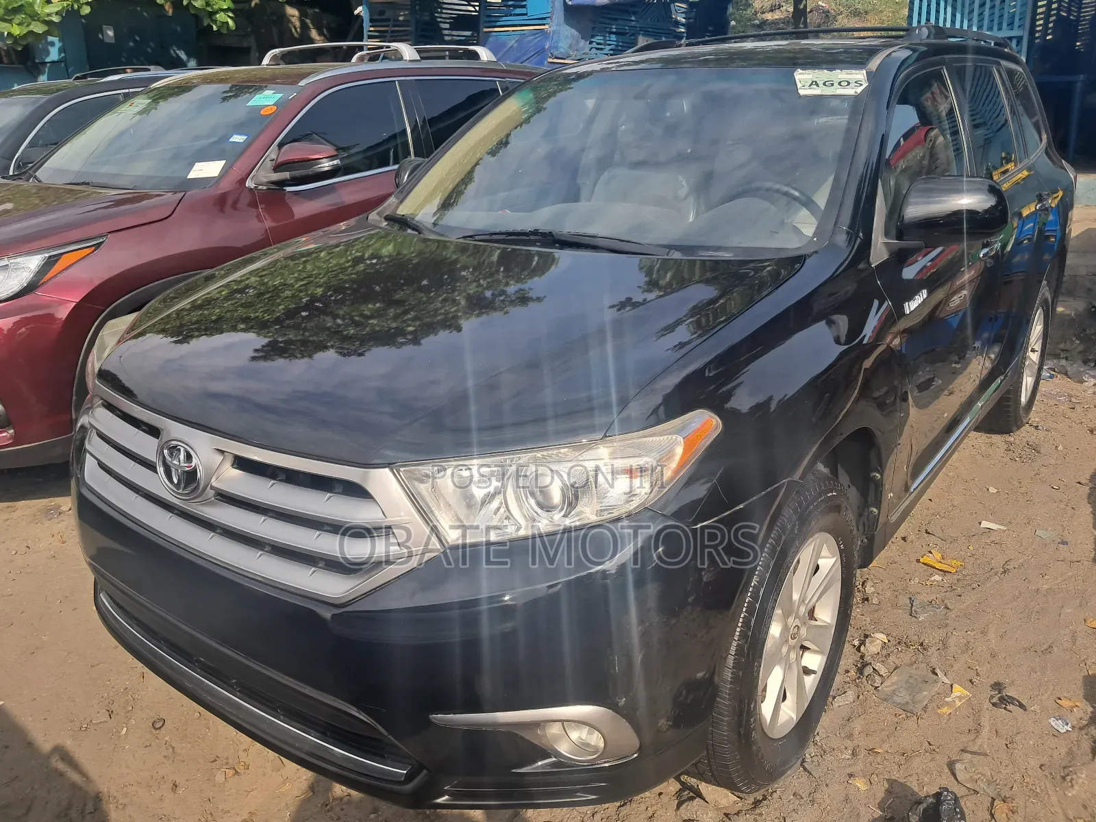 Toyota Highlander Limited 3.5L 2WD 2013 Black
