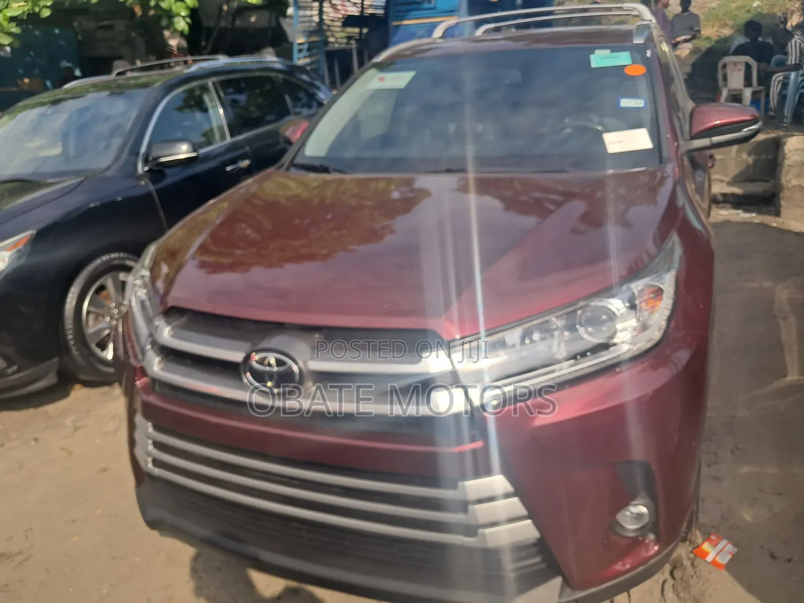 Toyota Highlander Limited 4dr SUV AWD (3.5L 6cyl 6A) 2015 Red