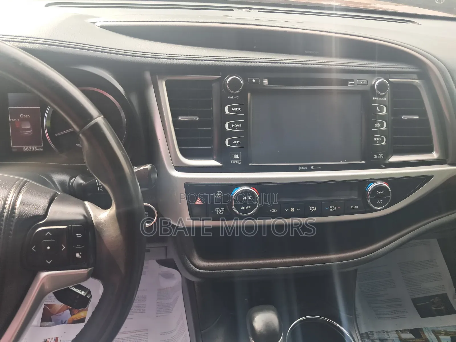 Toyota Highlander Limited 4dr SUV AWD (3.5L 6cyl 6A) 2015 Red