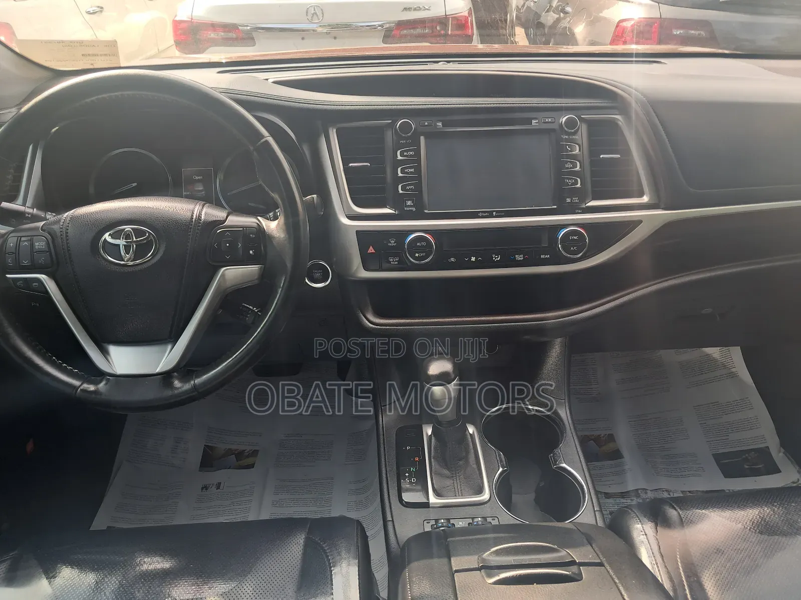 Toyota Highlander Limited 4dr SUV AWD (3.5L 6cyl 6A) 2015 Red