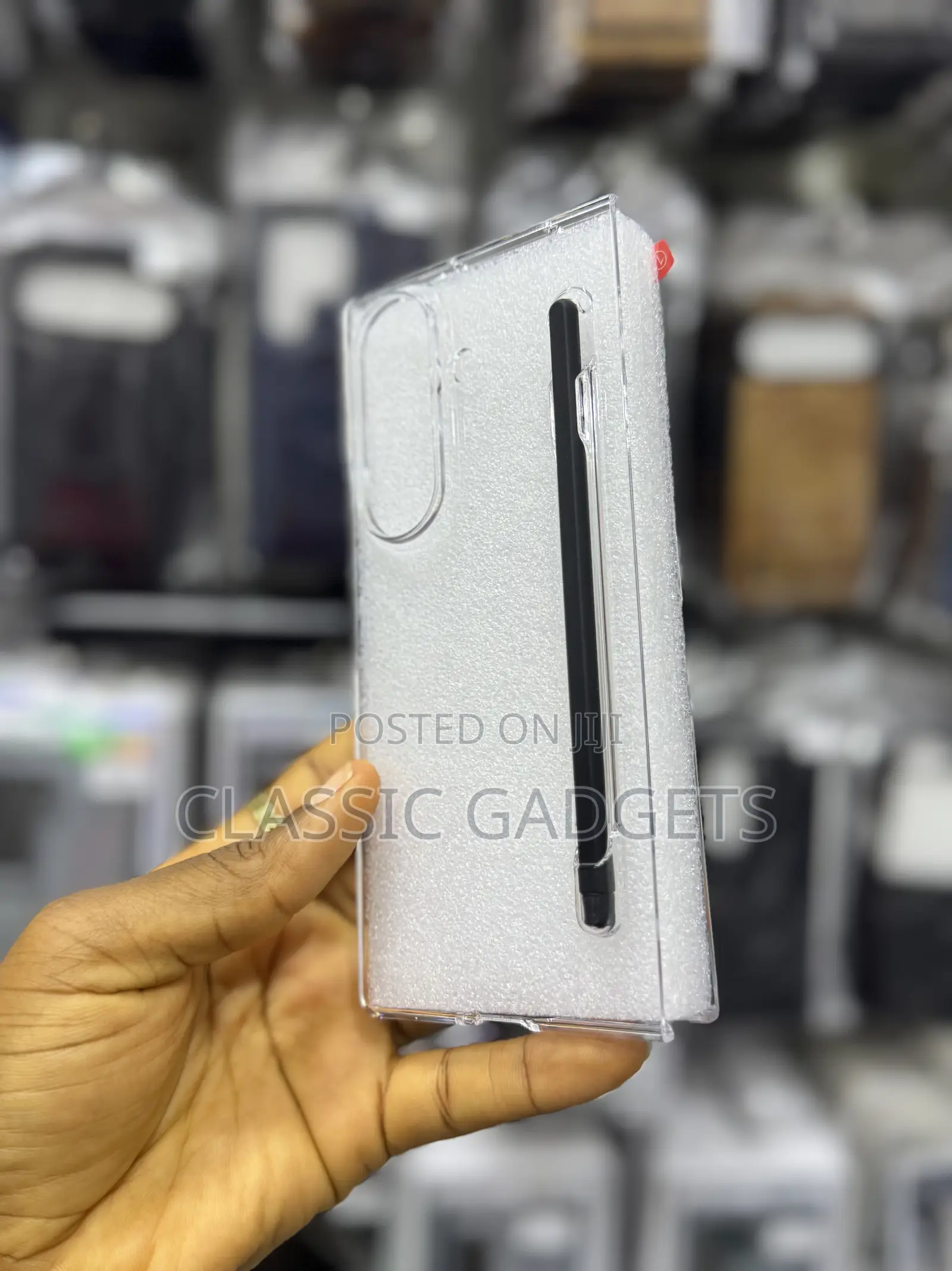Ultra Slim Crystal Clear Case With S Pen for Galaxy Z Fold 7