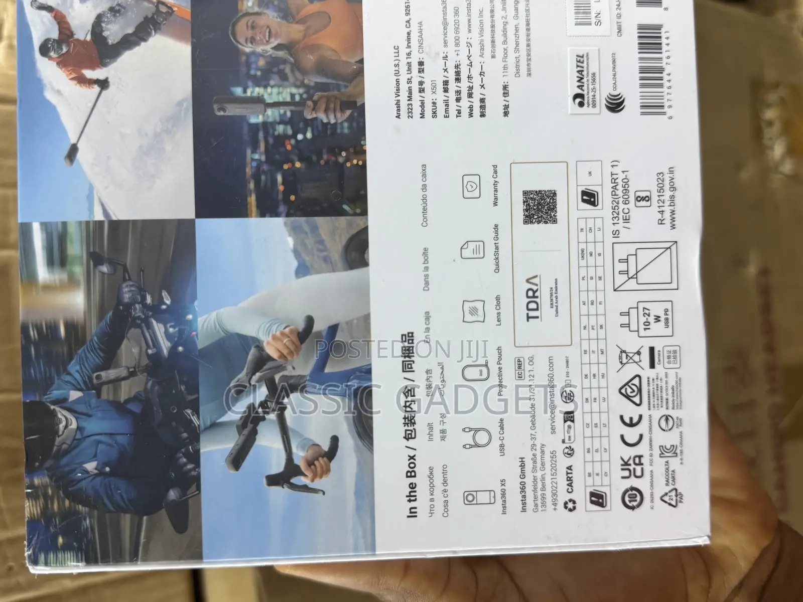 Insta360 X5 Waterproof 360° Action Camera