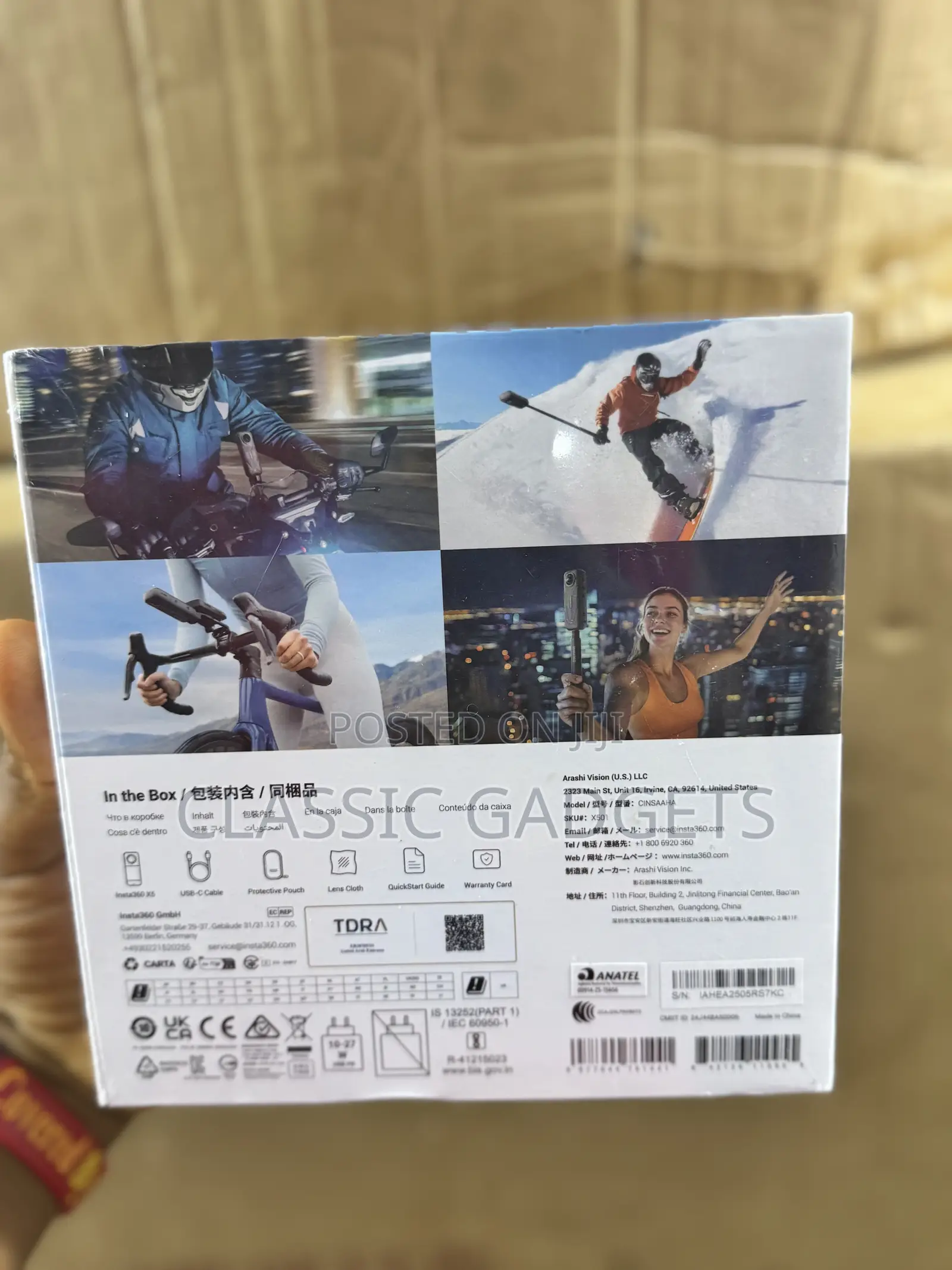 Insta360 X5 Waterproof 360° Action Camera