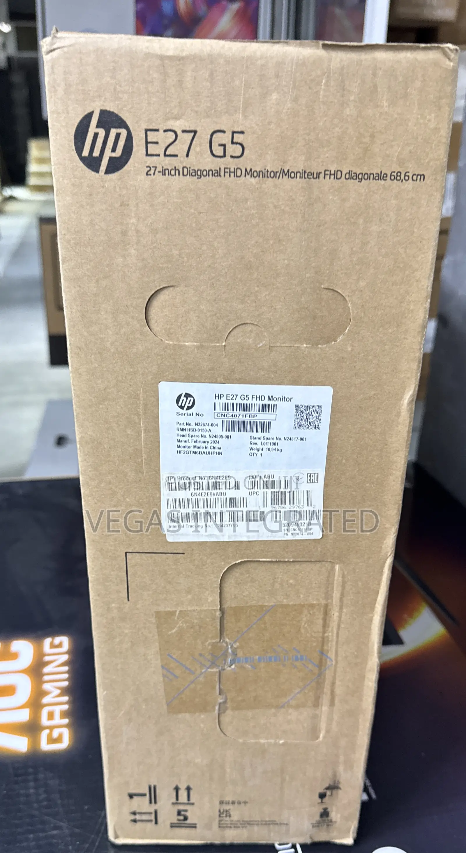 Hp E27 G5 27" FHD Ips Business Monitor