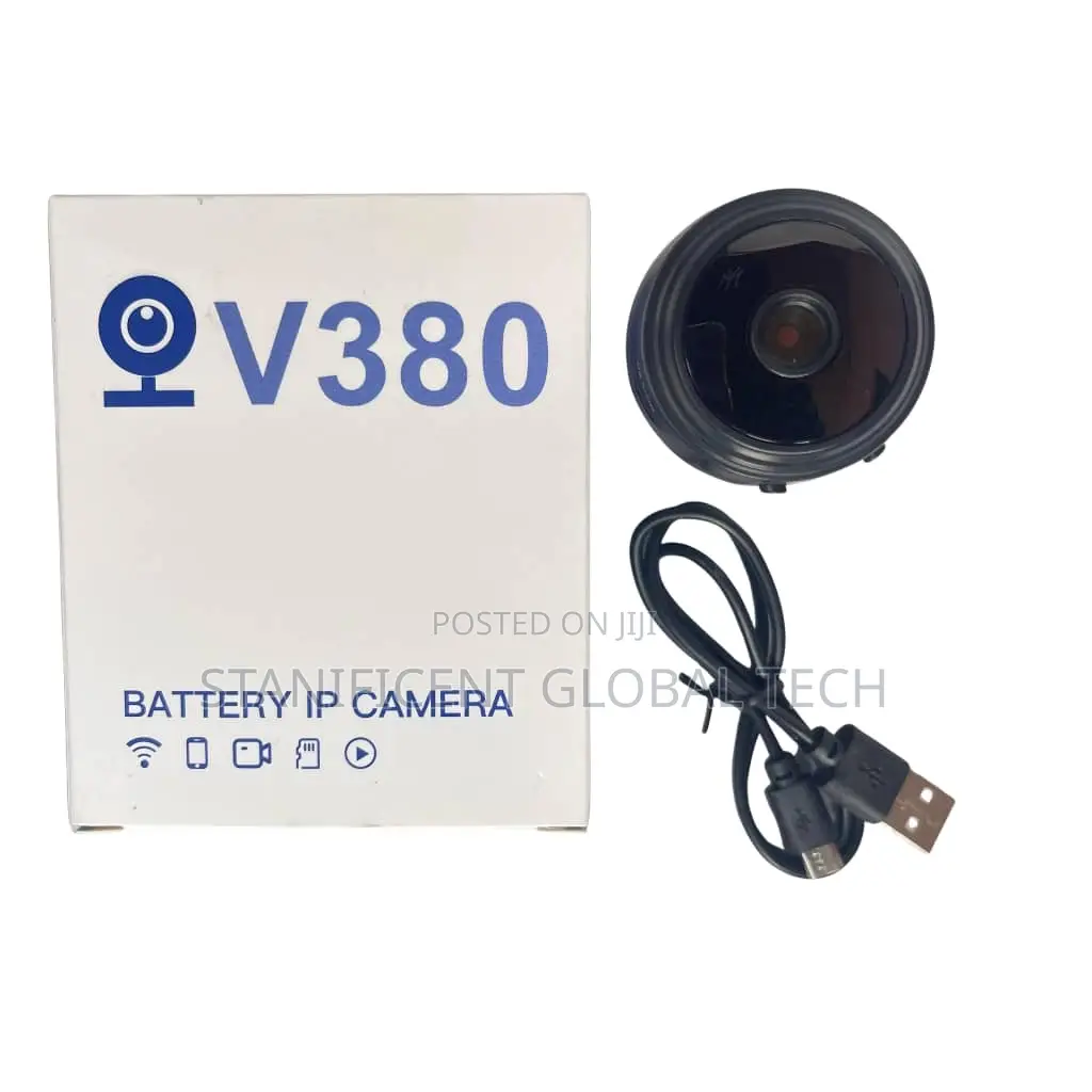 Standalone Wifi Mini Spy Infrared Camera (V380 App)