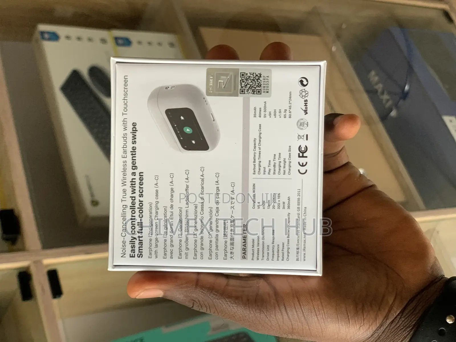 Bluetooth Earbuds With Touch Headphones