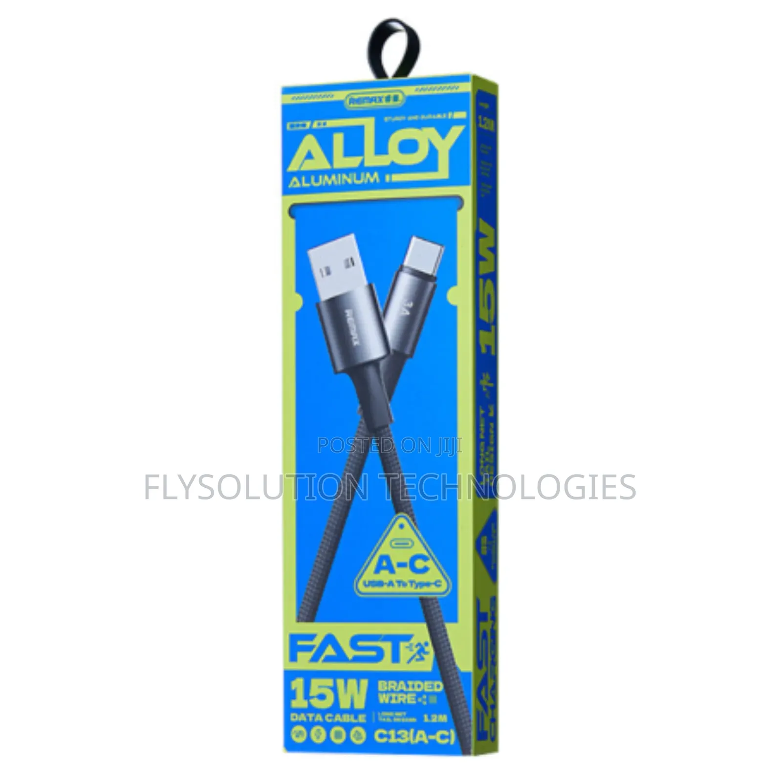 Remax C13 Usb a to Usb C 1.2m Cable 15w