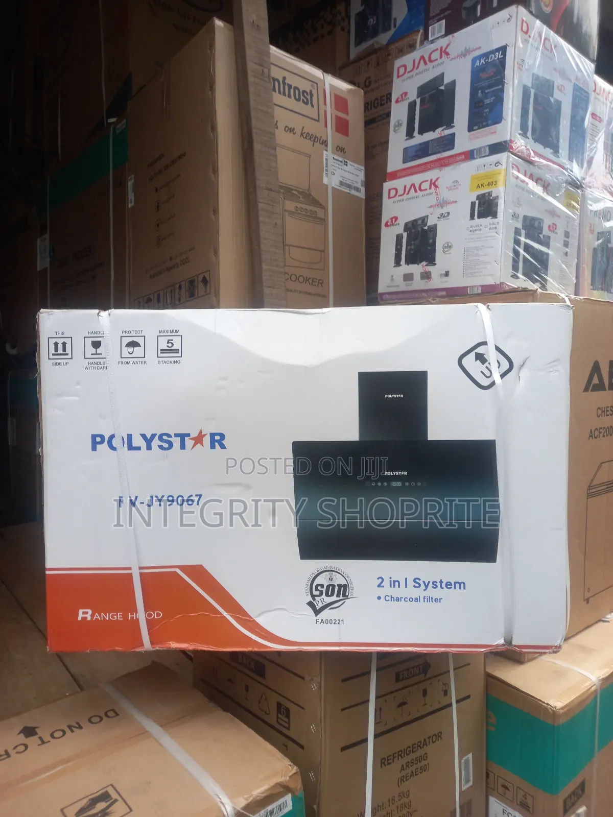 Polystar Fv-Jy9067 2 in 1 System Charcoal Filter