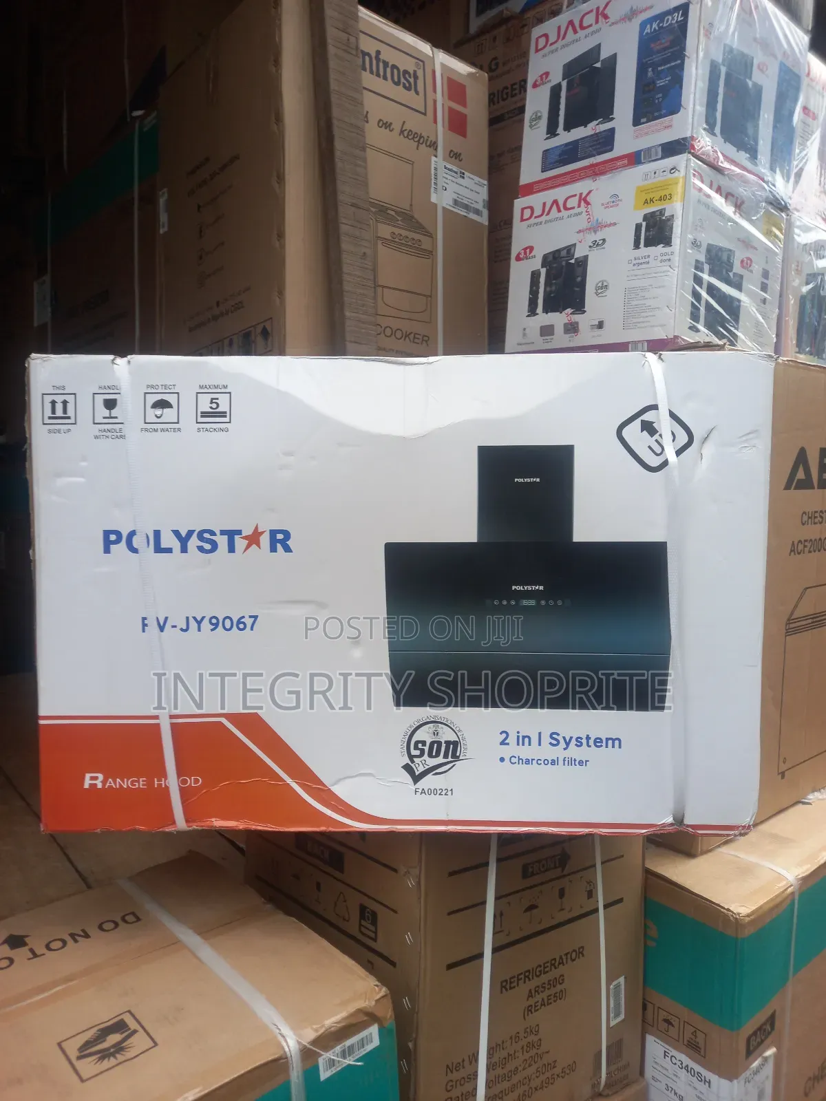 Polystar Fv-Jy9067 2 in 1 System Charcoal Filter