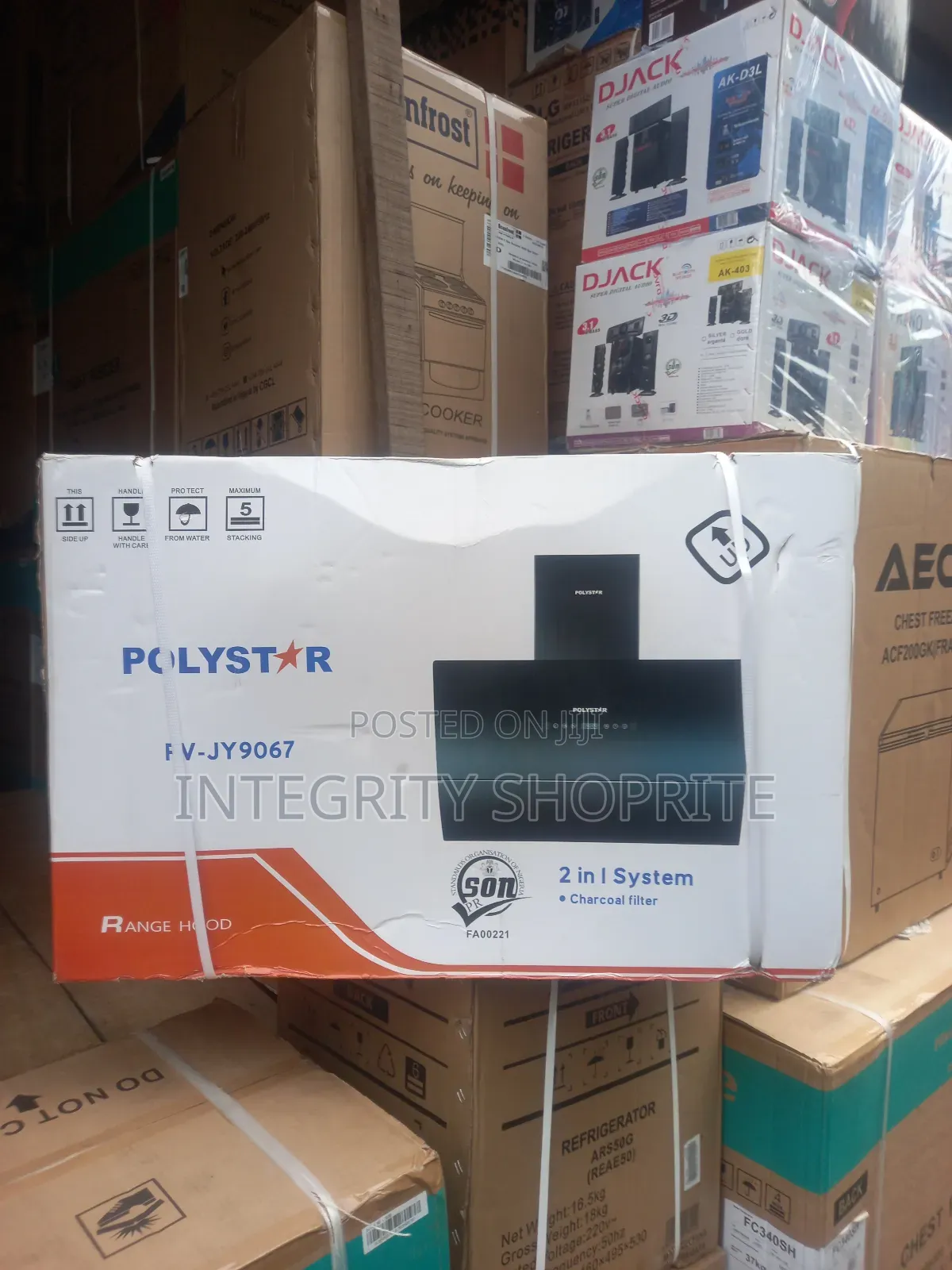 Polystar Fv-Jy9067 2 in 1 System Charcoal Filter