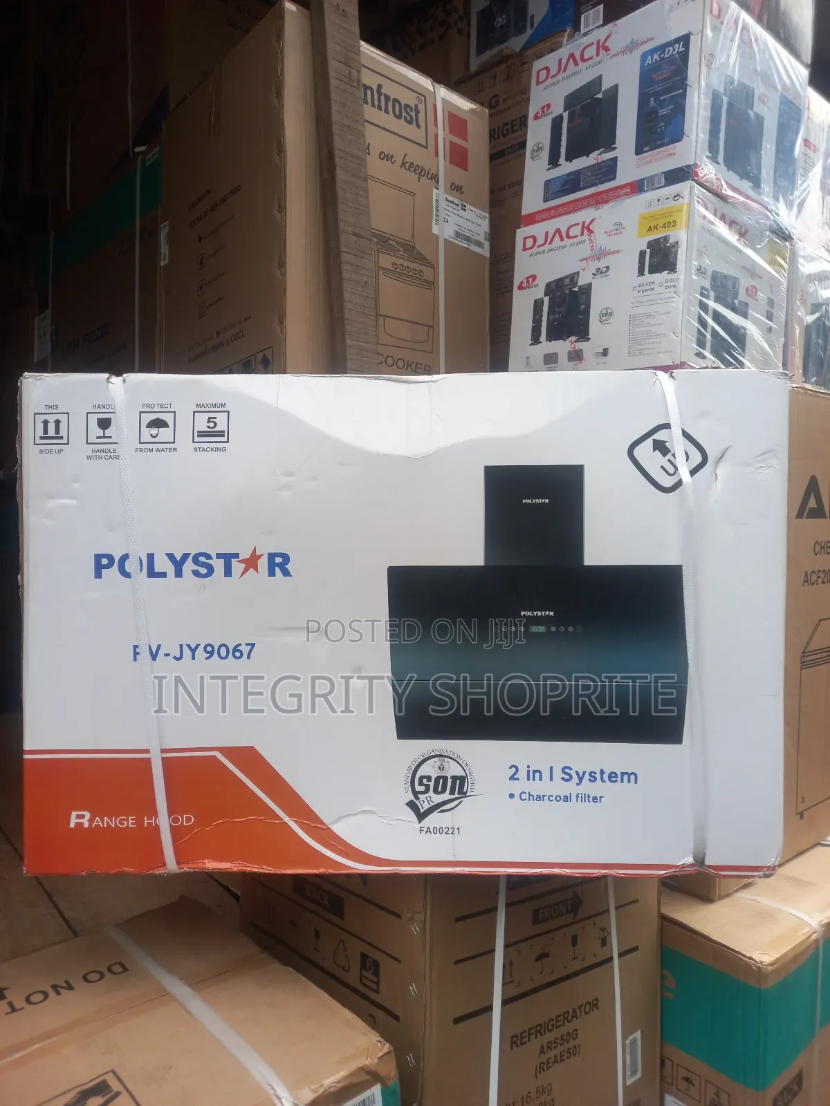 Polystar Fv-Jy9067 2 in 1 System Charcoal Filter