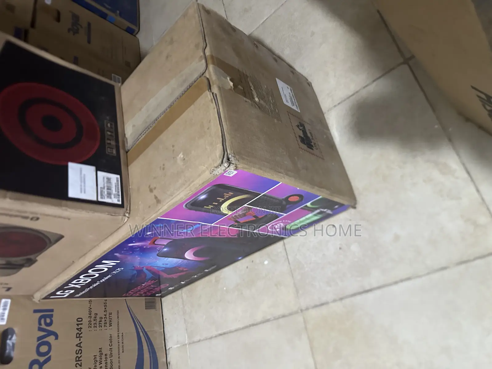Lg Xboom Speaker 500watt With Speaker Microphone