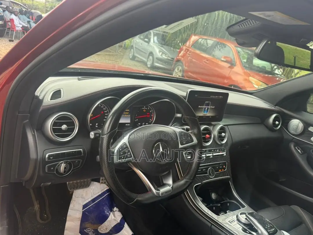 Mercedes-Benz C43 4Matic Sedan AWD (3.0L V6 9AM) 2017 Red