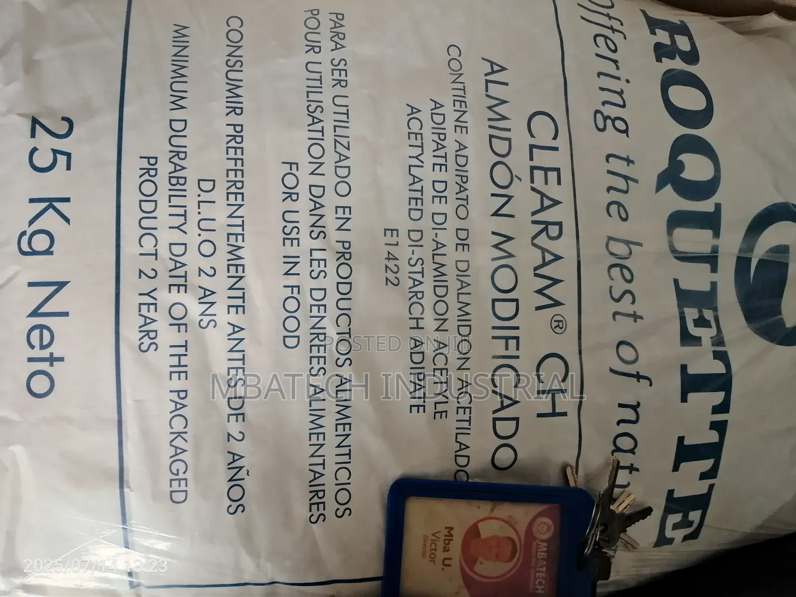 Acetylated Distarch Adipate E1422 (Modified Starch)