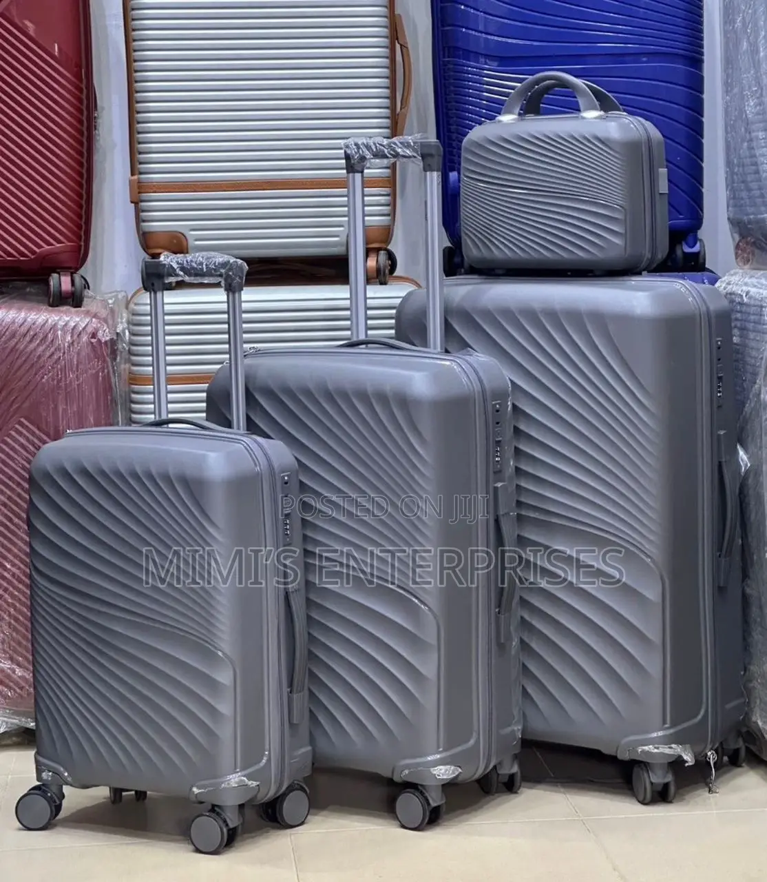 Unique Set of Luggage Rubber