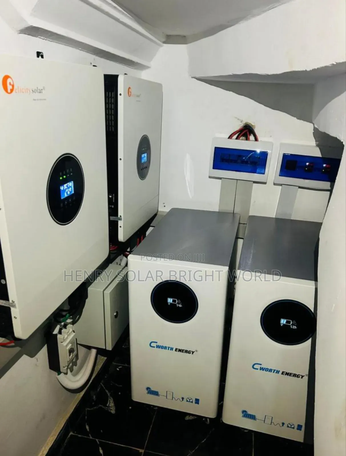 Cworth 20kwh 51.2v Lithium Battery