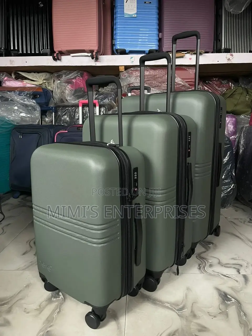 Nice Set of Luggage Rubber