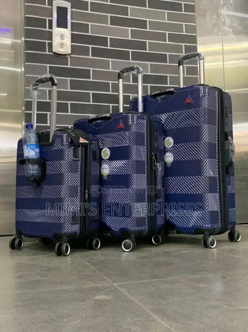 Cozy Luggage Set of 3 Rubber