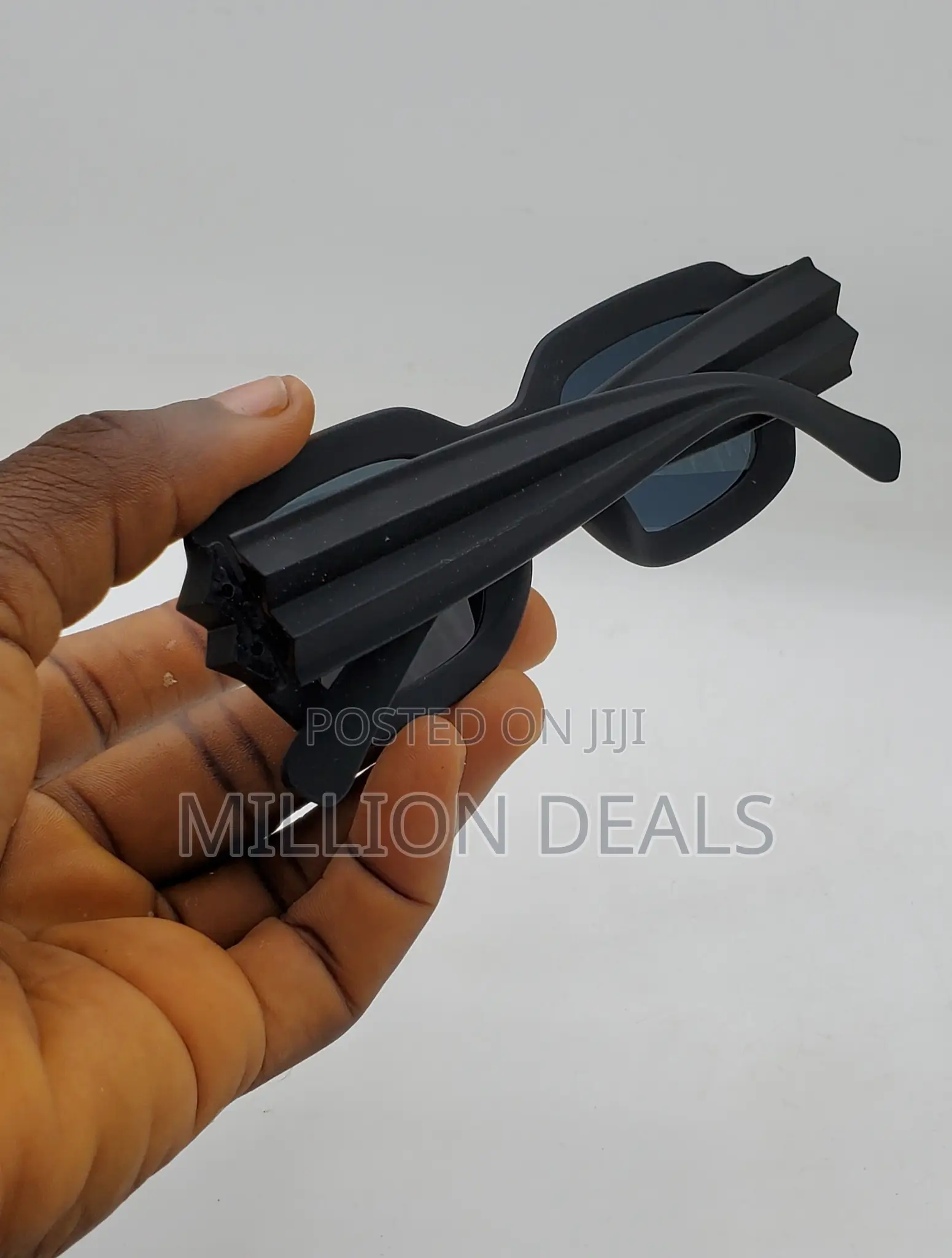 Stylish Cool Suede Inspires Men's Sunglasses Black