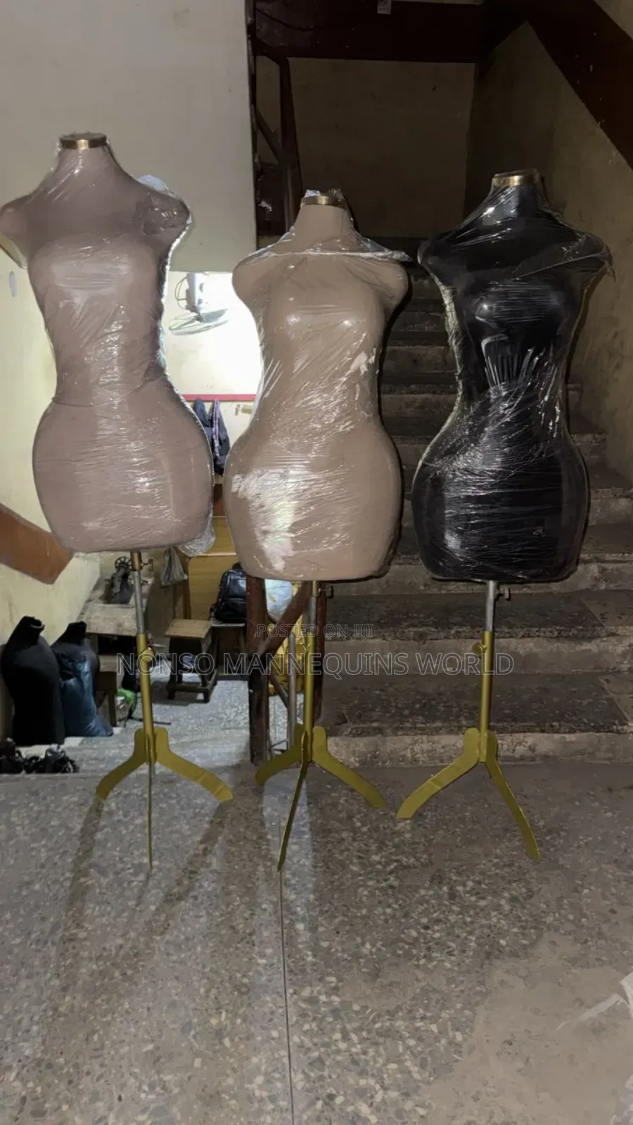 Bbl Naija Made Female Body Form With Metal Base