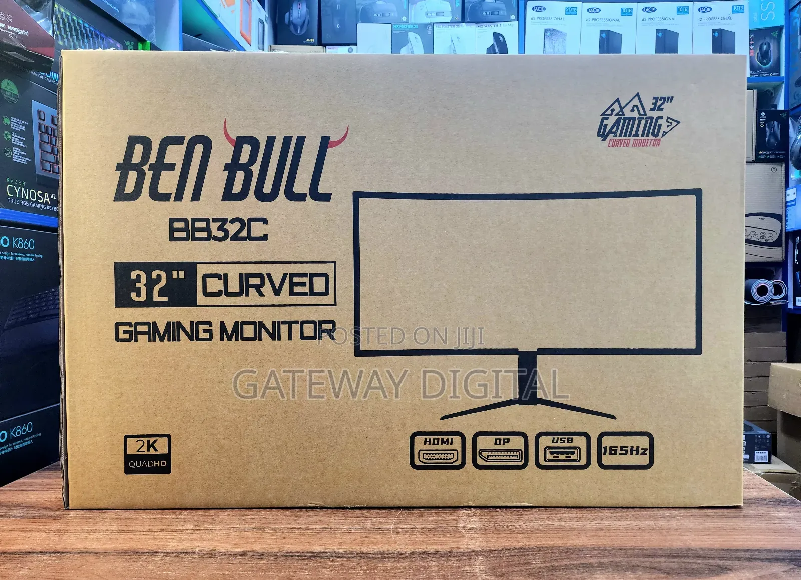 Benbull Bb32c 32inch 165hz Curved Gaming Monitor