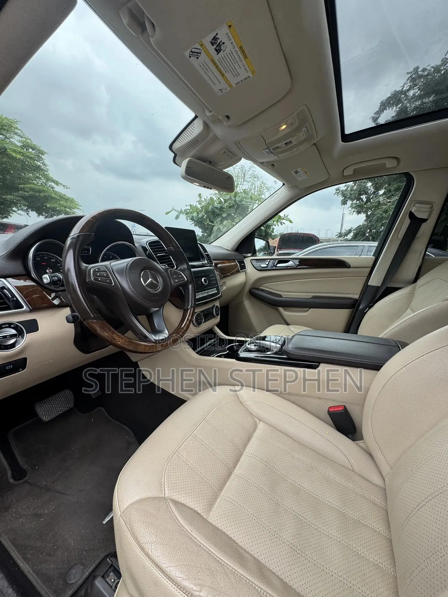 Mercedes-Benz GLS-Class 2017 Black