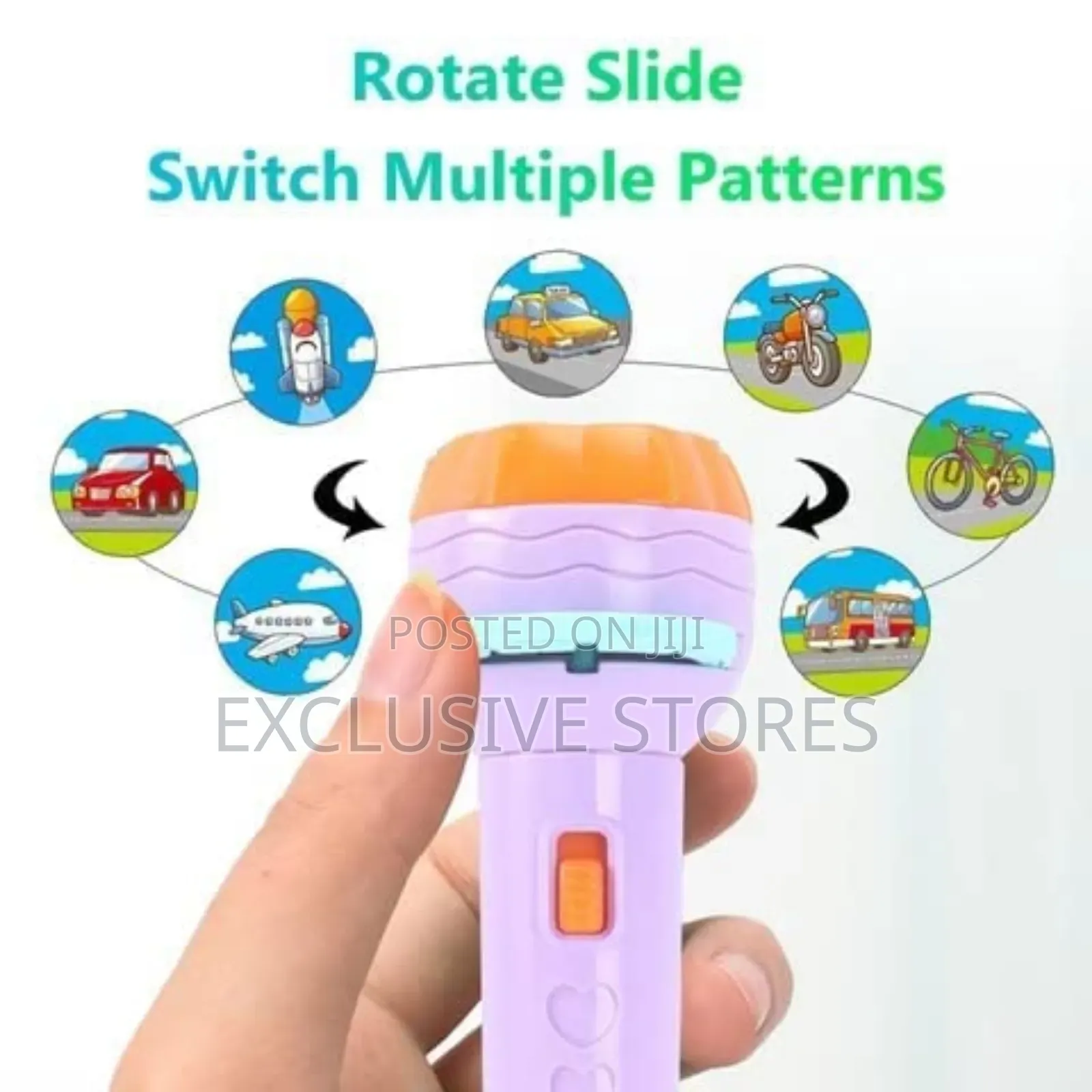 Kids Story Projector Flashlight