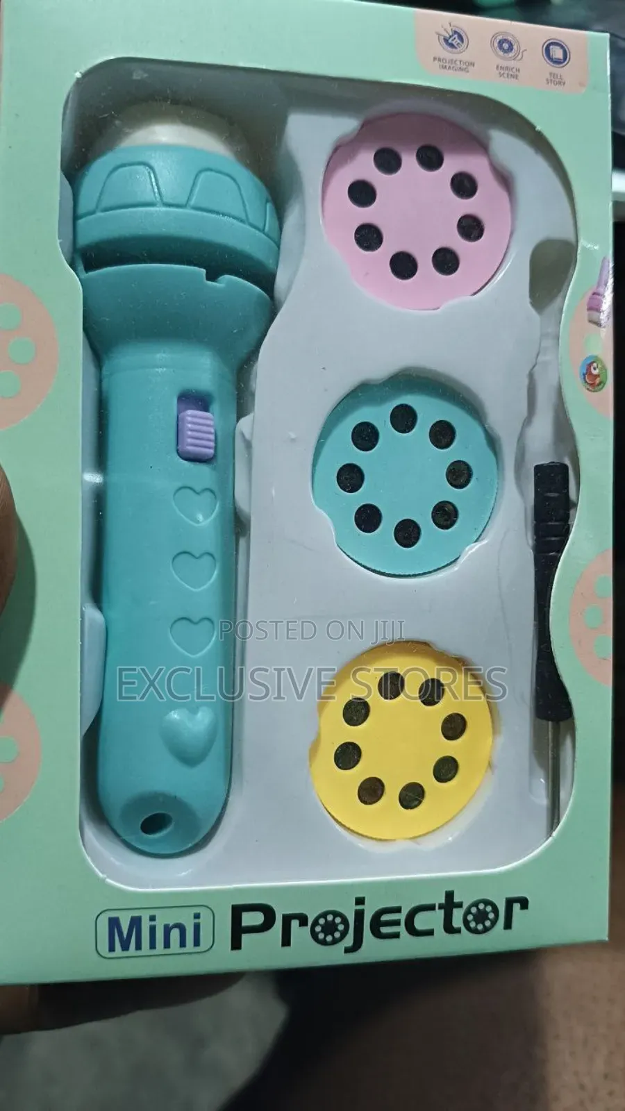 Kids Story Projector Flashlight
