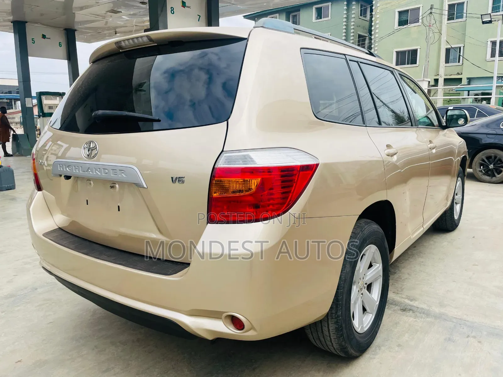 Toyota Highlander Sport 2009 Gold
