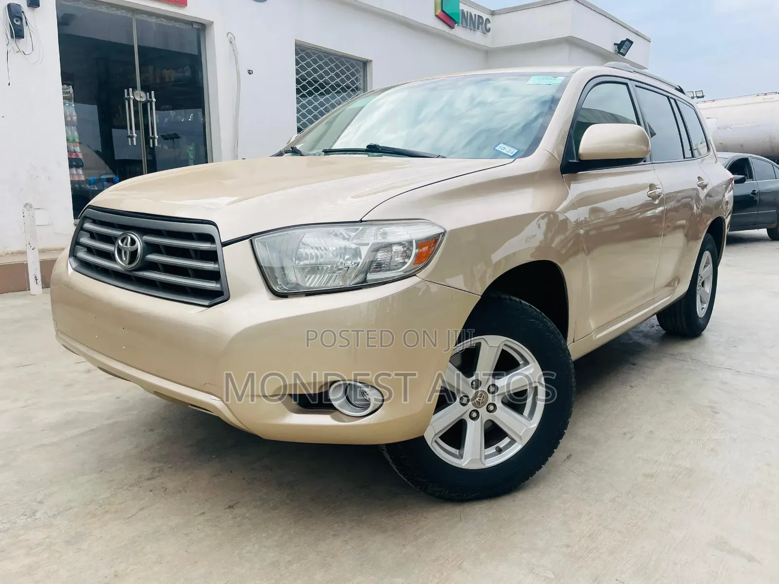 Toyota Highlander Sport 2009 Gold