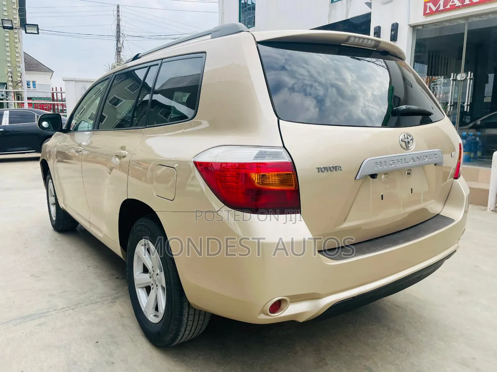 Toyota Highlander Sport 2009 Gold