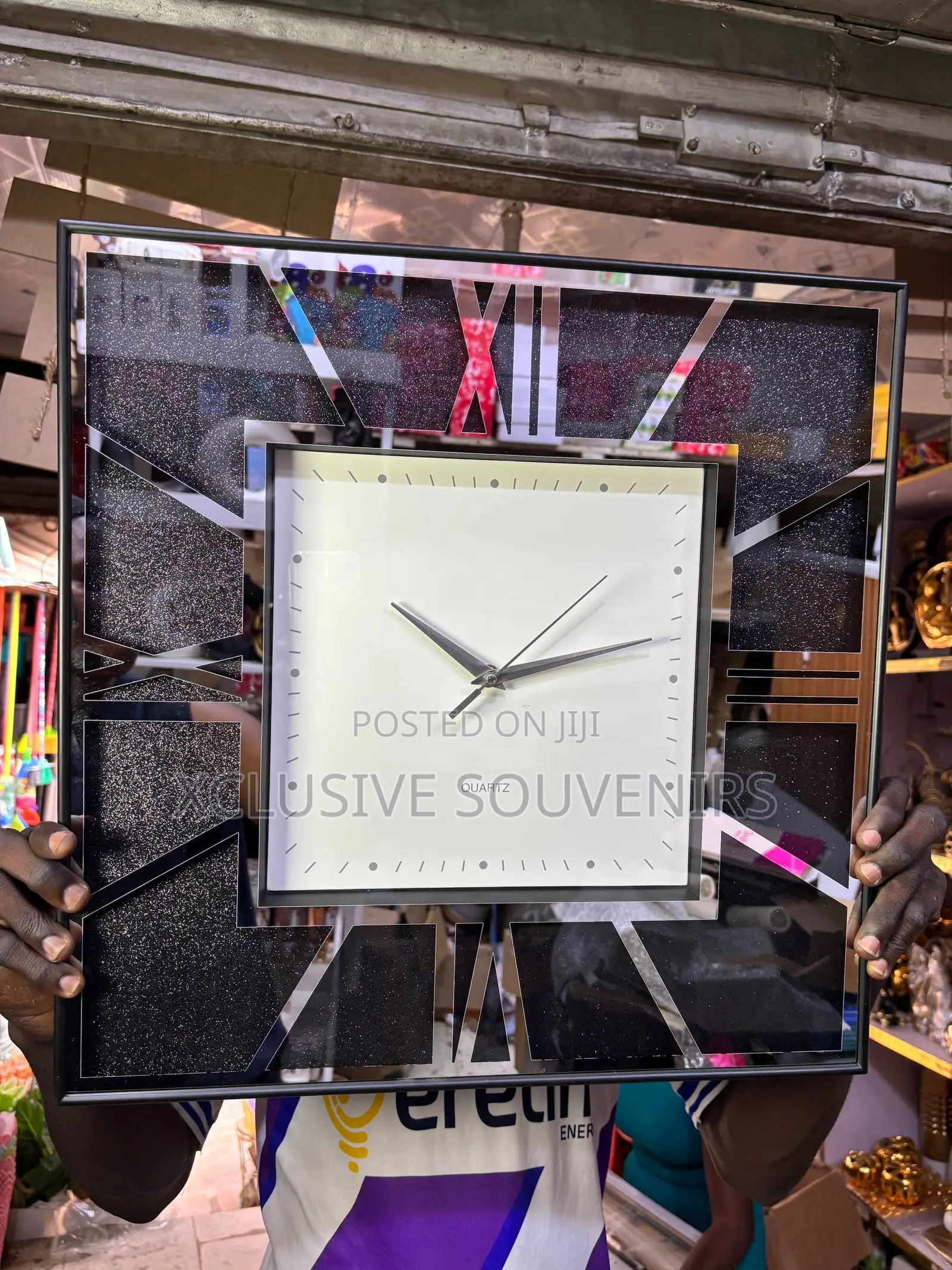 Glitter Clock - Midi