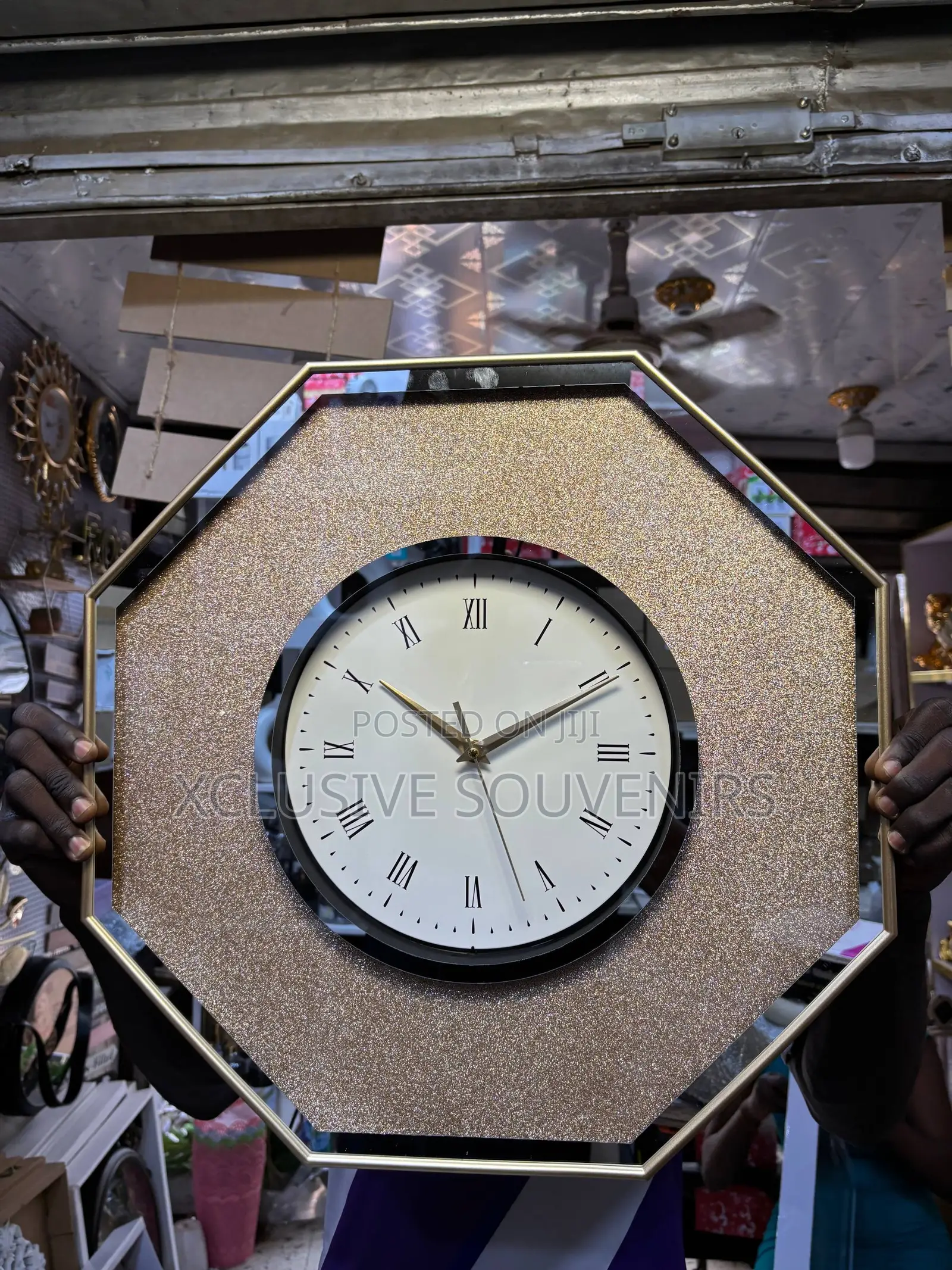 Glitter Clock - Midi