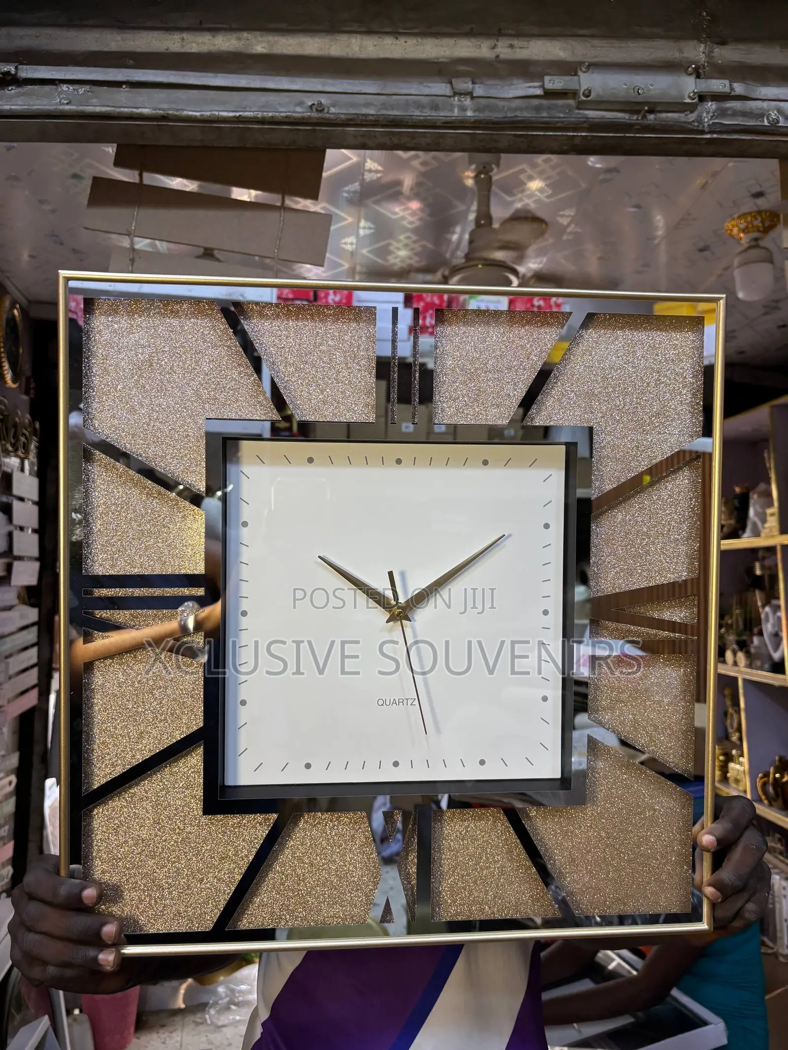 Glitter Clock - Midi